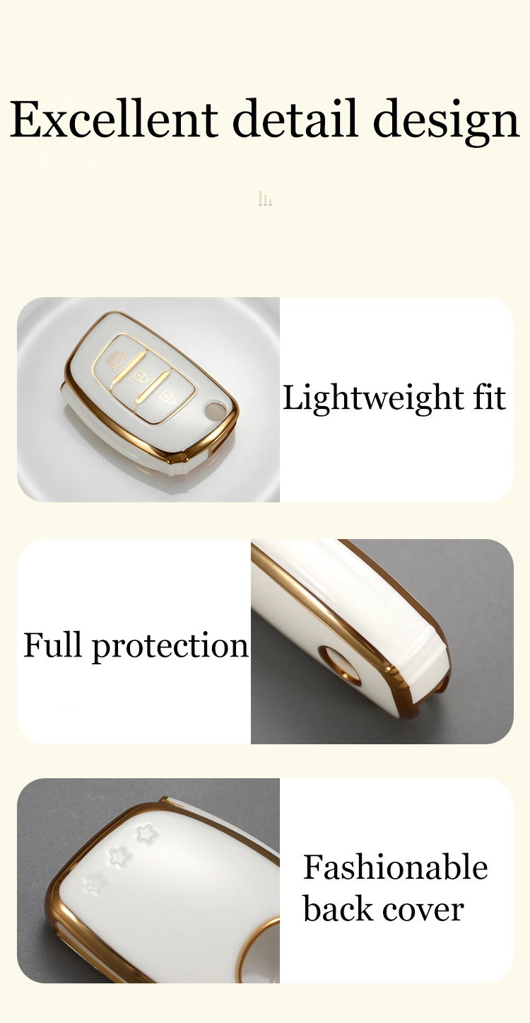 Soft TPU Car Key Cover Shell Product for Hyundai