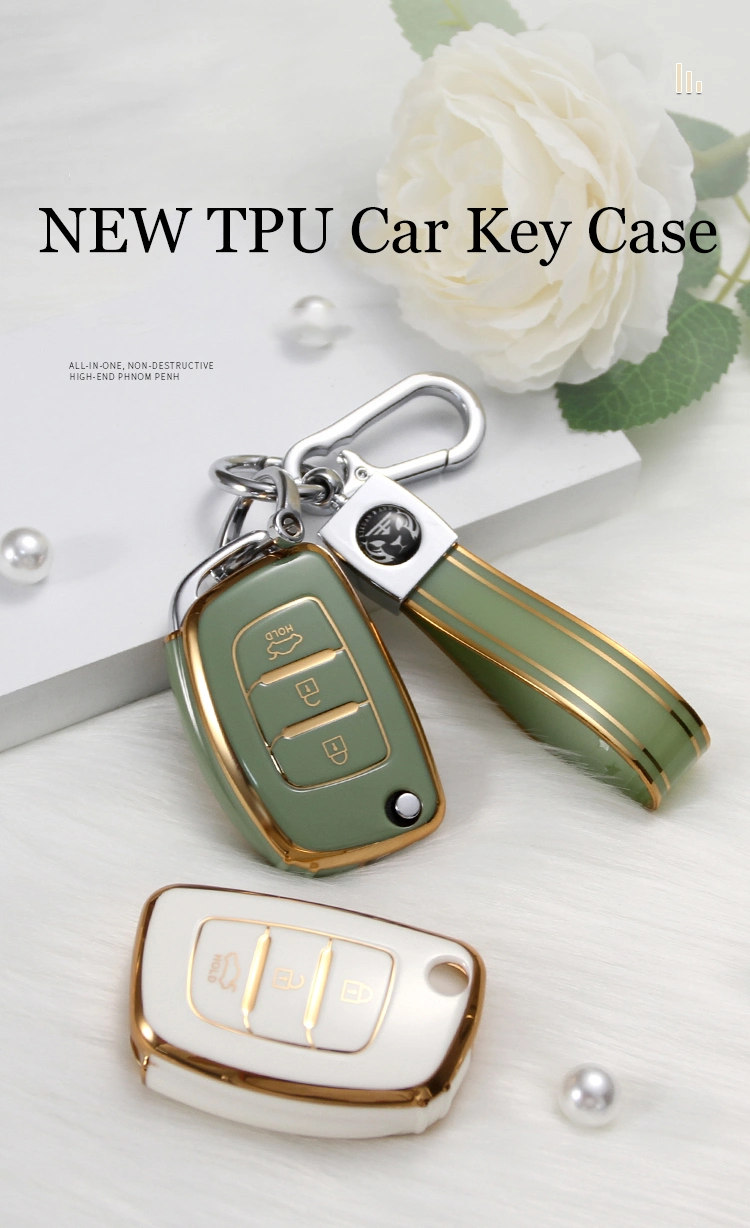 Soft TPU Car Key Cover Shell Product for Hyundai